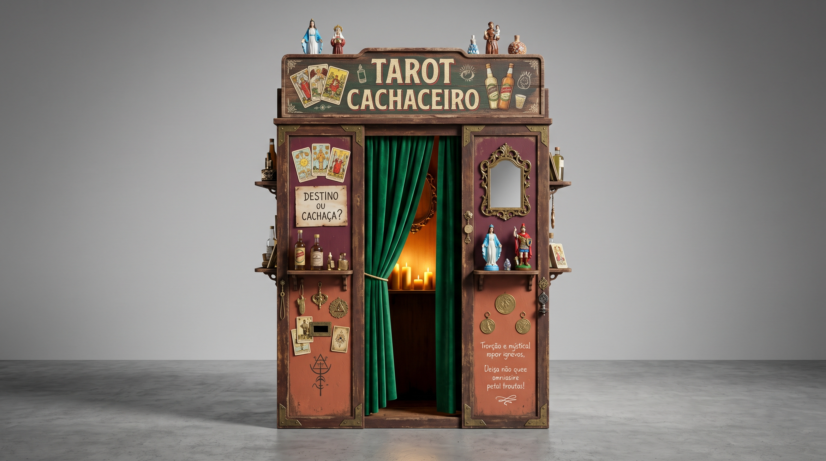 Mockup Tarot Cachaceiro